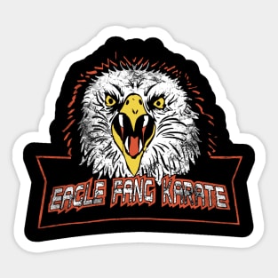 Vintage Eagle Fang Karate Sticker